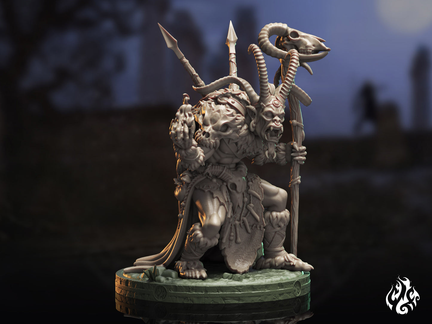 Sharruk, chaman orc