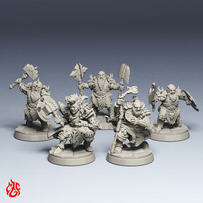 Gray Dwarfs Patrol | duergars