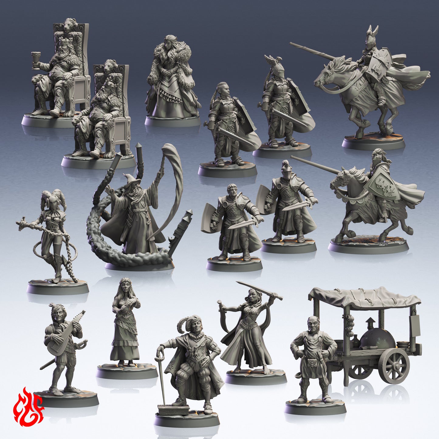 Jousting Arena Heroes and Npcs