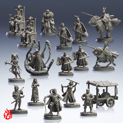 Jousting Arena Heroes and Npcs