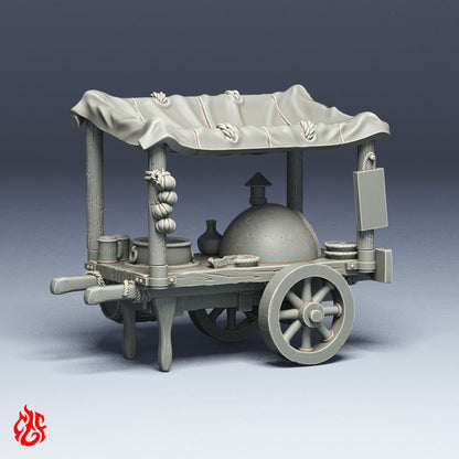 Thomas el cocinero y el carrito de comida