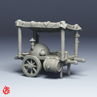 Thomas el cocinero y el carrito de comida