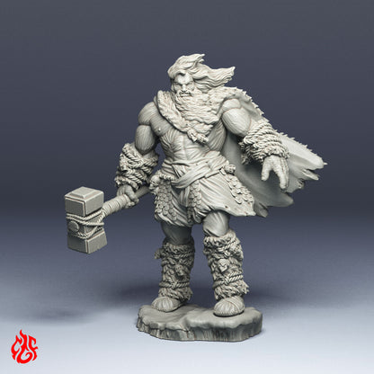 Frost Giant with Hammer