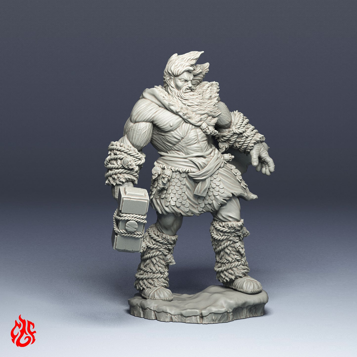 Frost Giant with Hammer