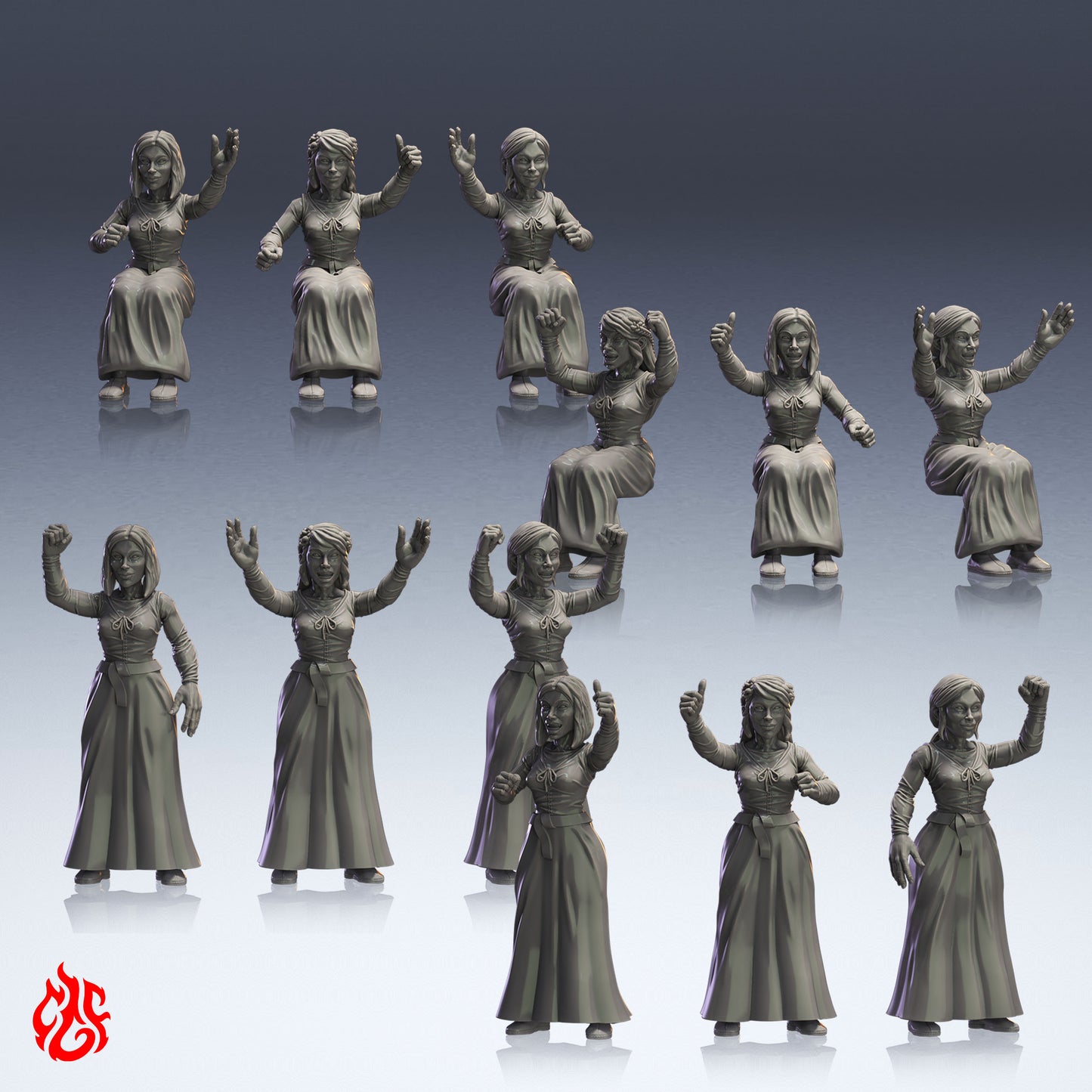 Jousting Arena and Spectators