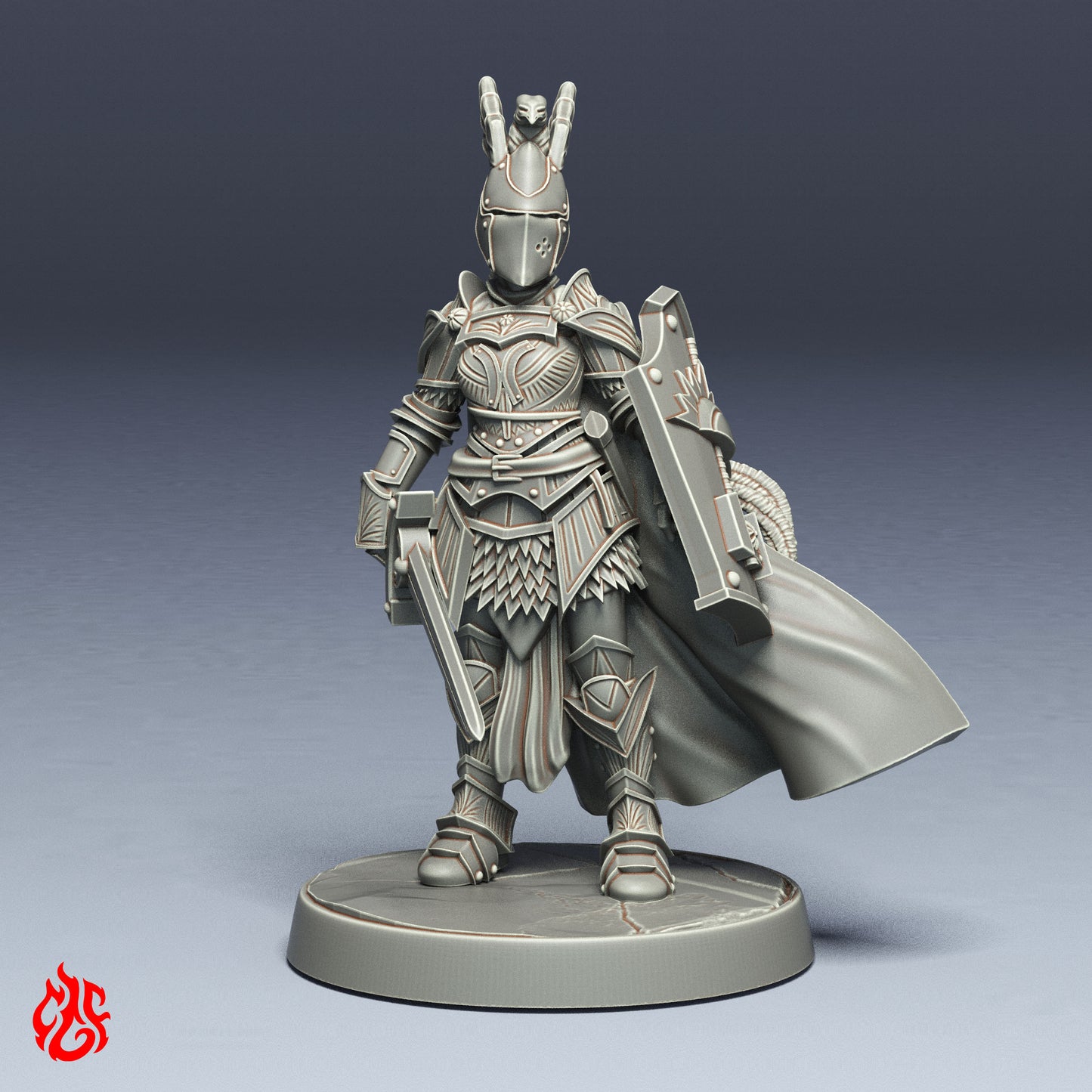 Female Knight, Dame Teuta