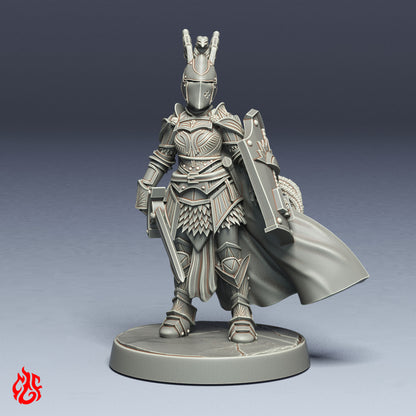 Female Knight, Dame Teuta