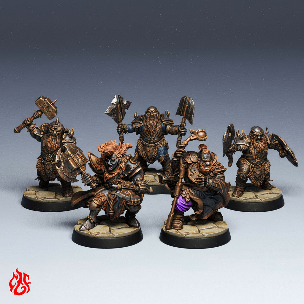 Gray Dwarfs Patrol | duergars