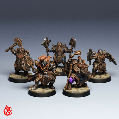 Gray Dwarfs Patrol | duergars