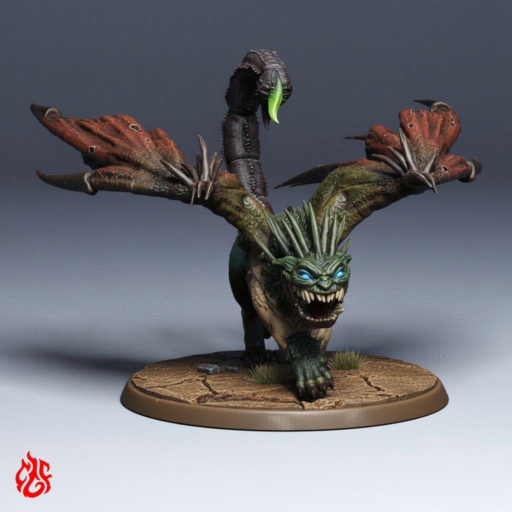 Mantacor Razorback Manticore – Crippled God Foundry
