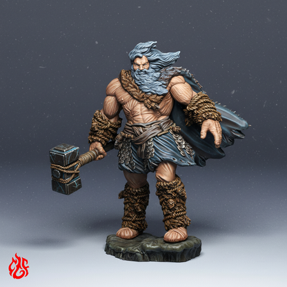 Frost Giant with Hammer