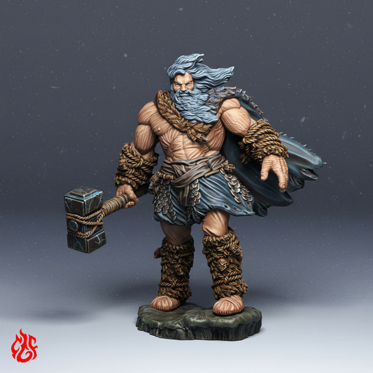 Frost Giant with Hammer