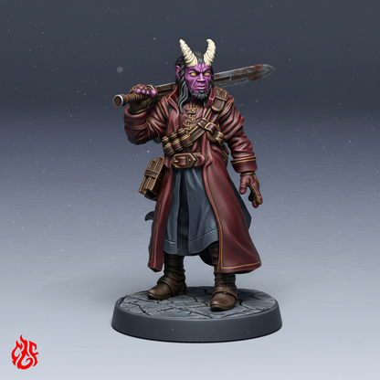 Akzire, Tiefling investigator