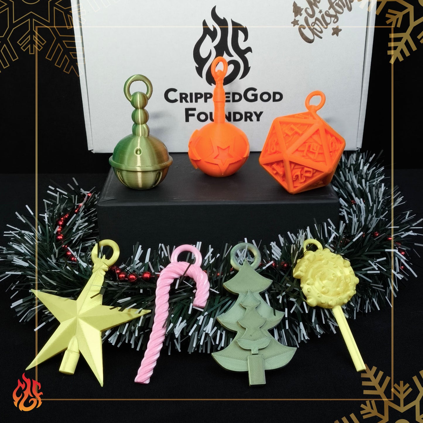 Xmas Fantasy Ornaments Limited Edition bundle