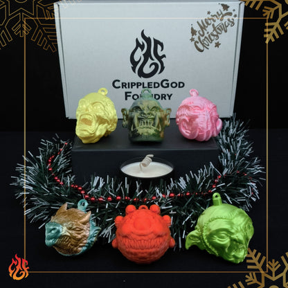 Xmas Monster Ornaments Limited Edition bundle