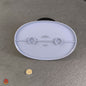10 bases en blanco de 28,5 mm