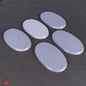 10 bases en blanco de 28,5 mm
