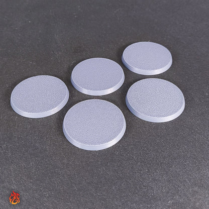10 bases en blanco de 28,5 mm